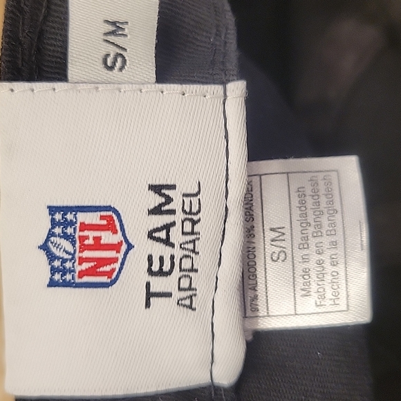 Team Apparel Pittsburgh Steelers NFL Black Baseball Cap, S/M or 7-1/4" - Picture 12 of 13